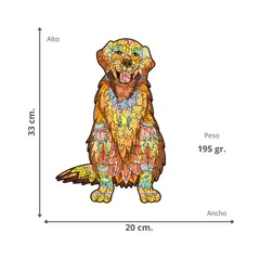 SOLEIO - Rompecabezas Puzzle De Madera 200 Piezas Perrito