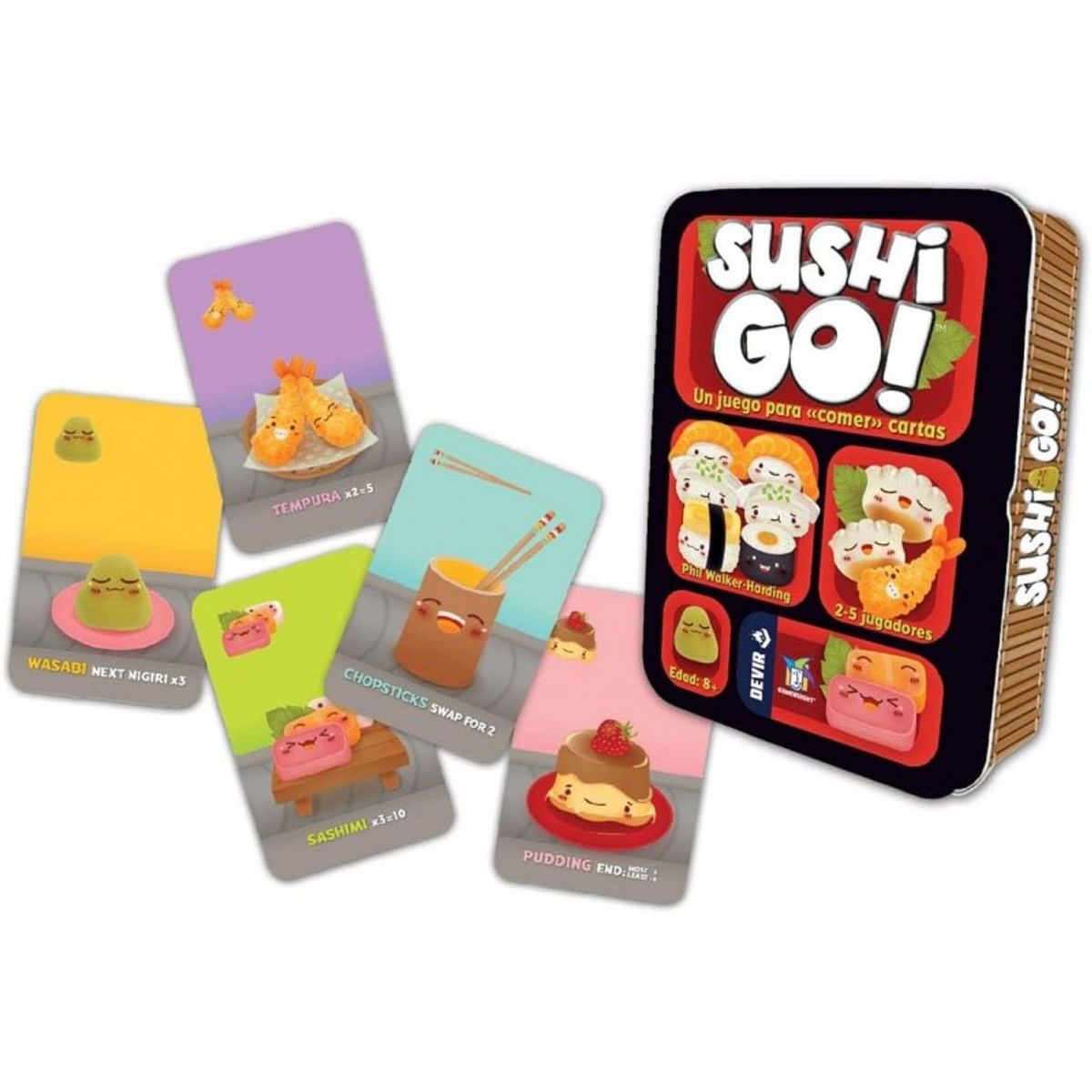 DEVIR - Juego de Mesa de ingenio Devir - Sushi Go