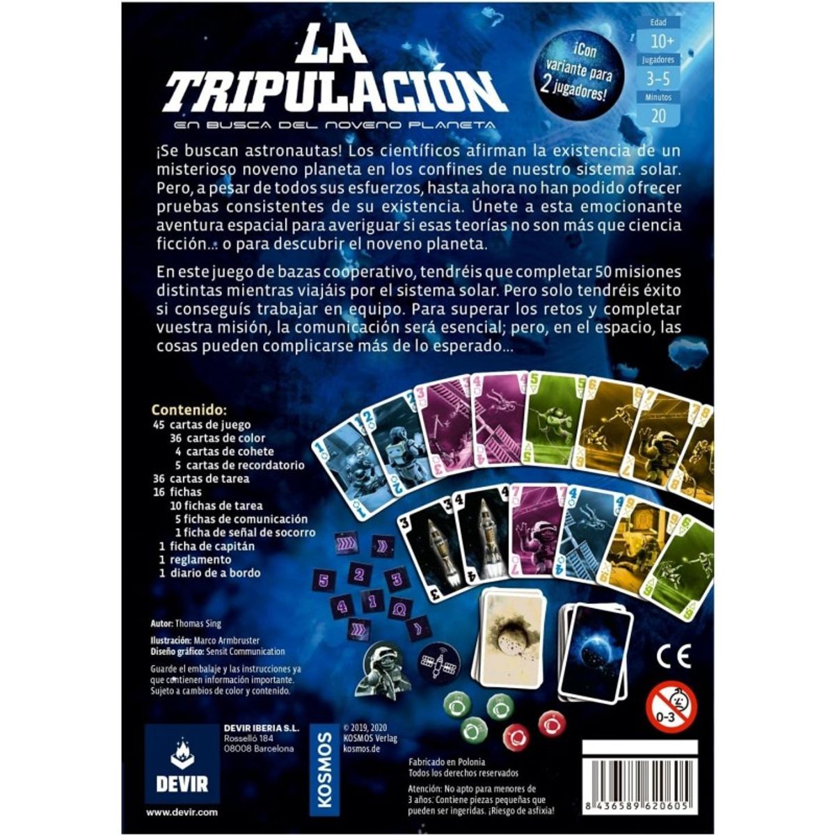 DEVIR - Juego de Mesa JDM La Tripulación