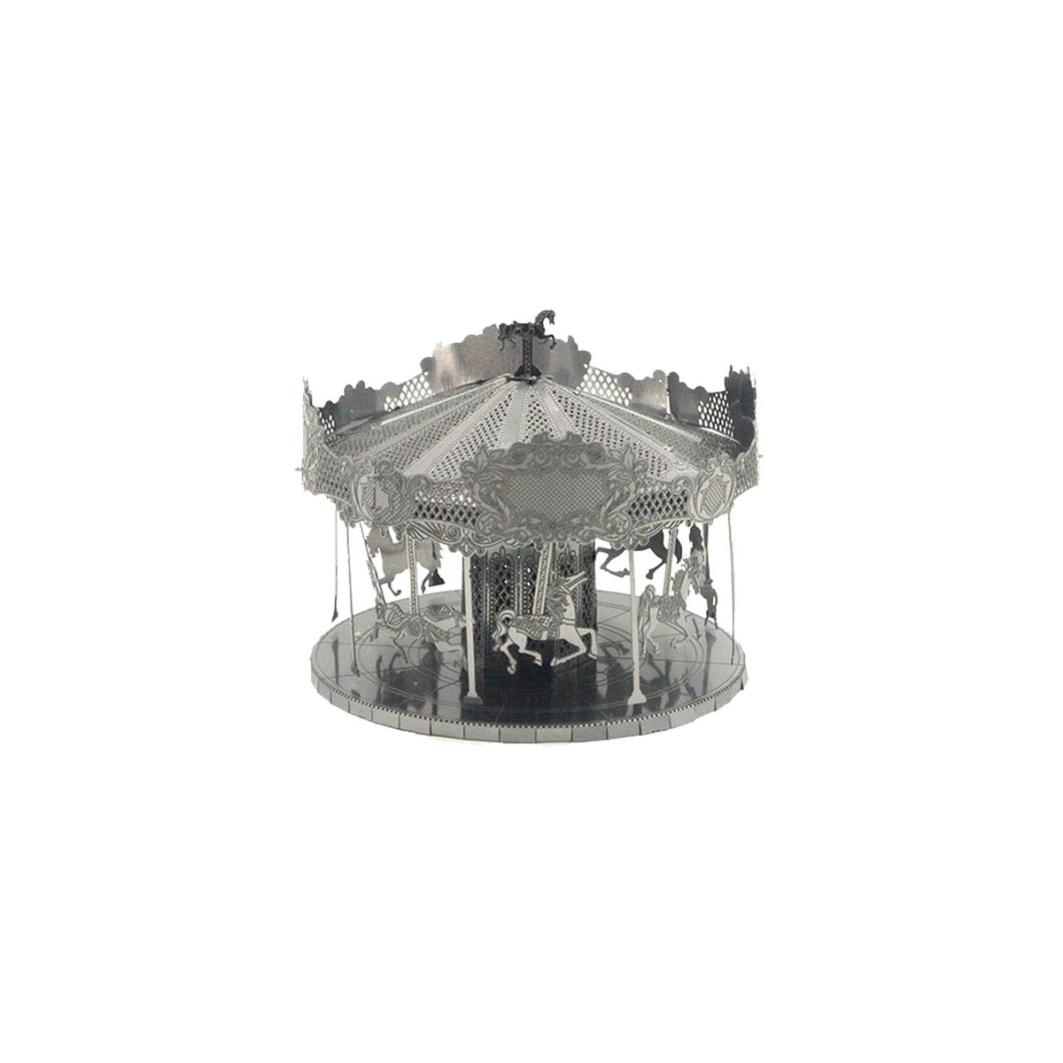 GENERICO - Puzzle 3d Metálico - Carrusel