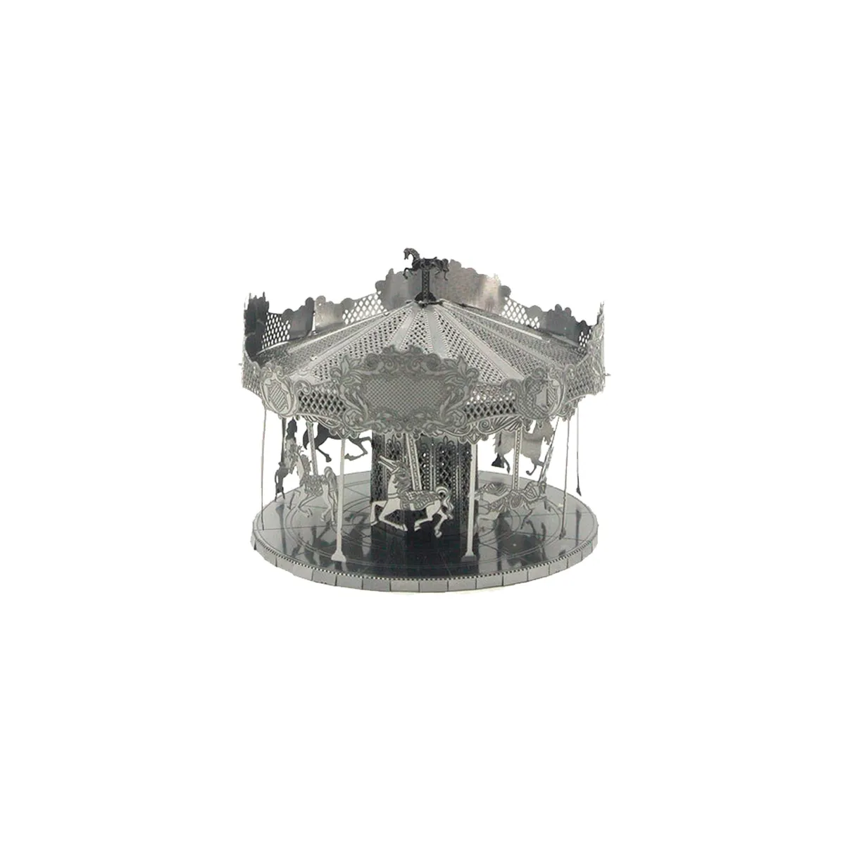 GENERICO - Puzzle 3d Metálico - Carrusel