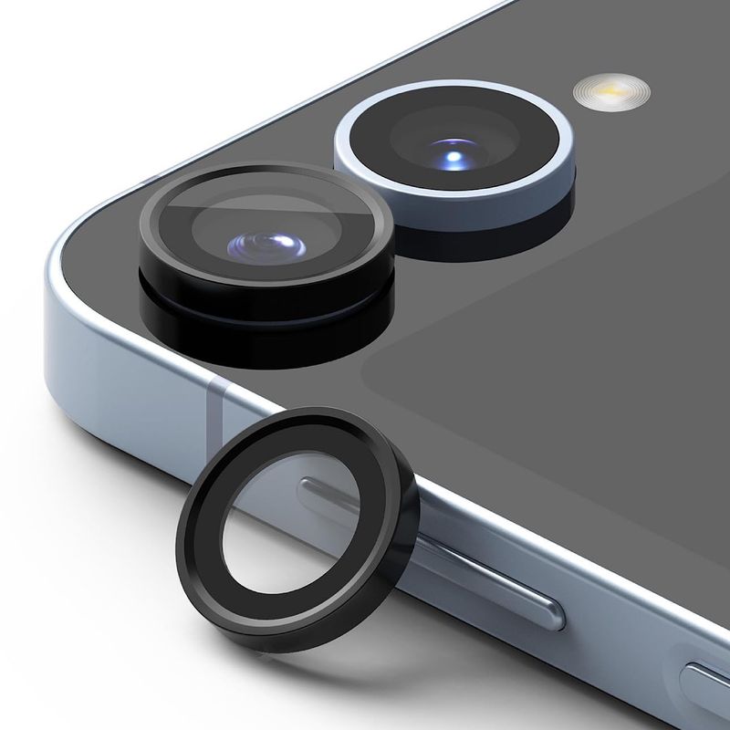 GENERICO - Protector De Camara Para Samsung Z Flip 6-Negro