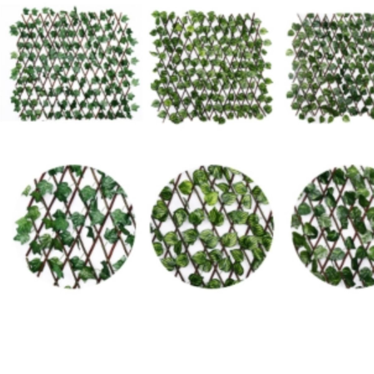 GENERICO - Malla Enredadera Artificial 120X120CM Extendida