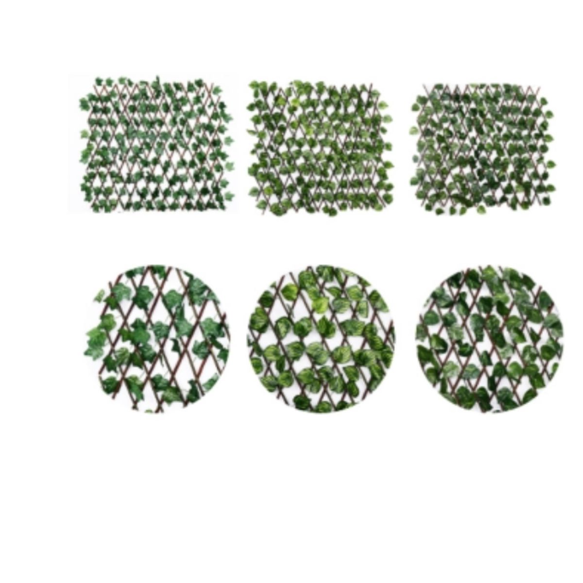 GENERICO - Malla Enredadera Artificial 120X120CM Extendida