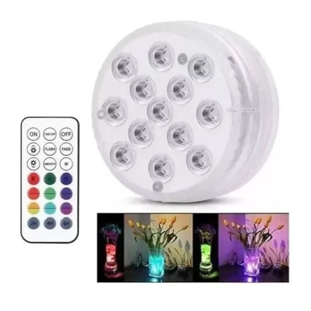 GENERICO - Luz Led Control Remoto Inalámbrico Para Piscinay Acuario
