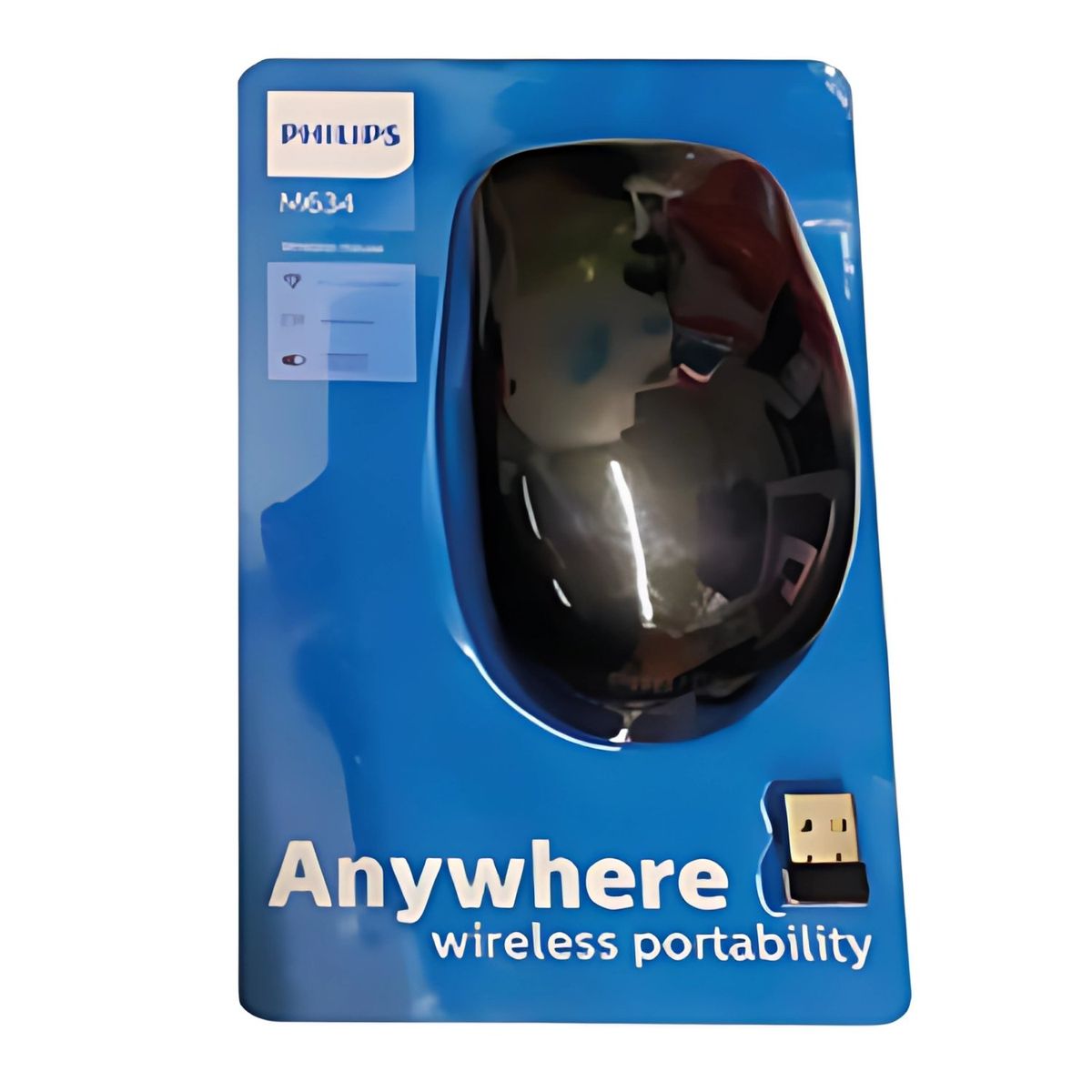 PHILIPS - Mouse Inalámbrico Bluetooth Y 24ghz Philips SPK7634 - SC