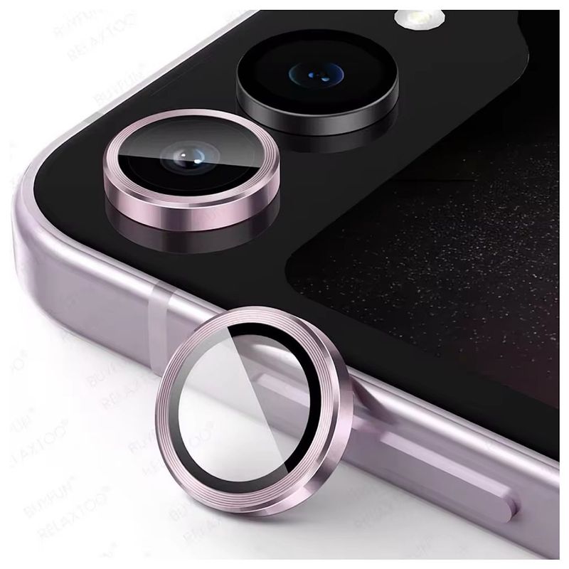 GENERICO - Protector De Camara Para Samsung Z Flip 6-Rosado