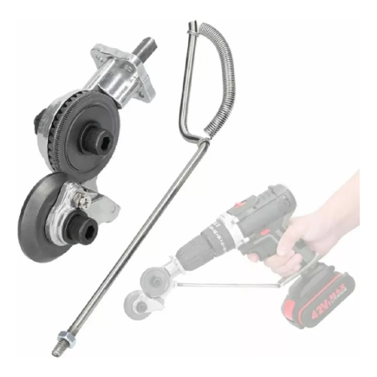 GENERICO - Cortador De Latas Y Placas Metálicas Para Taladro