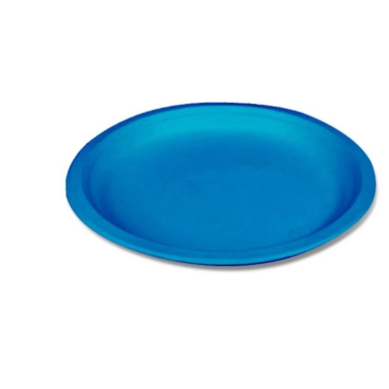 GENERICO - Plato Carton Azul 18*18CM 20 Unidades.