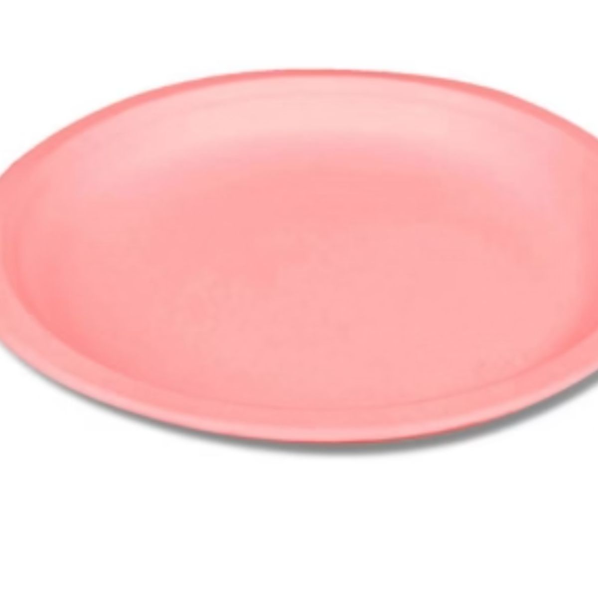 GENERICO - Plato Carton Rosado 18*18CM  20 Unidades