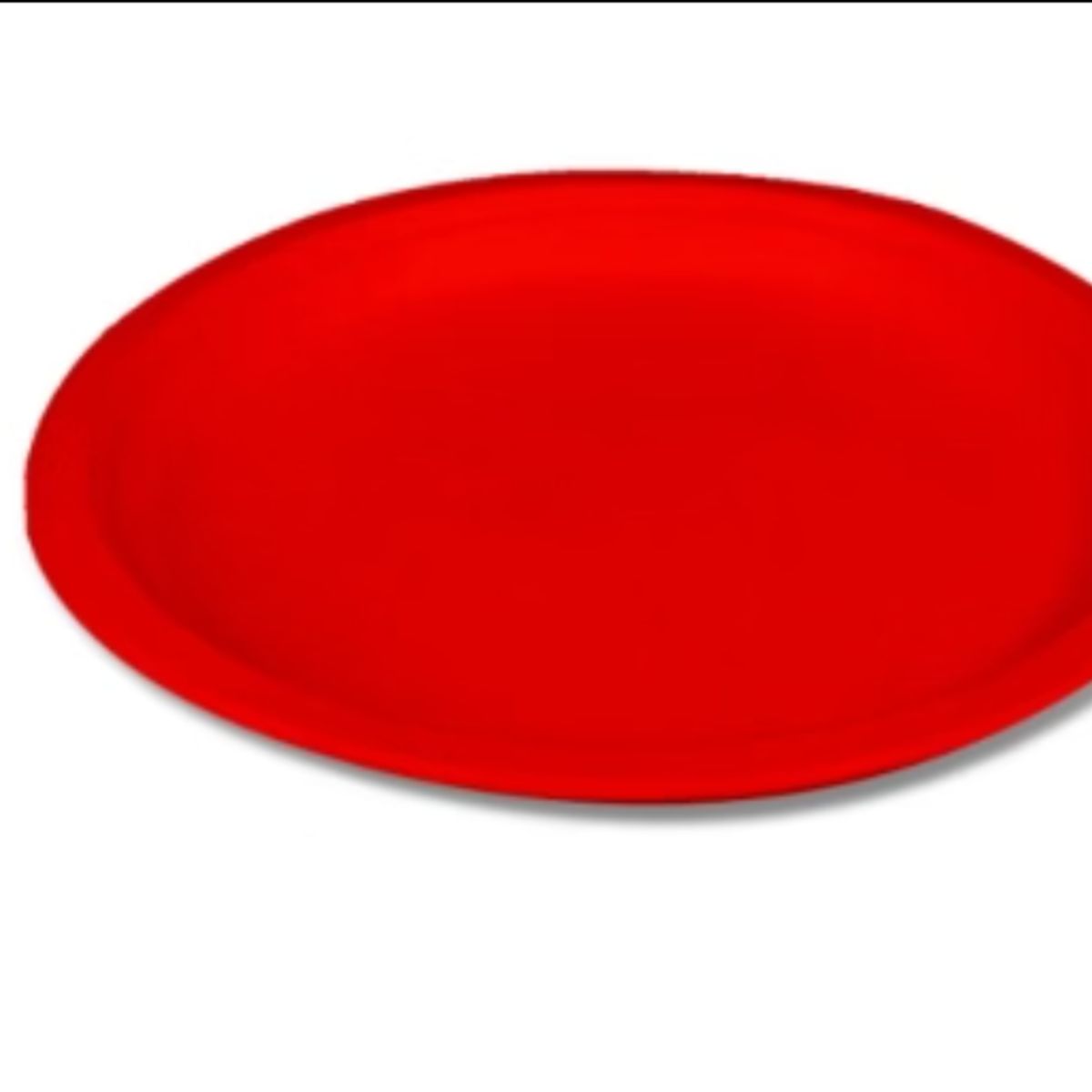 GENERICO - Plato Carton Rojo 18*18CM 20 Unidades