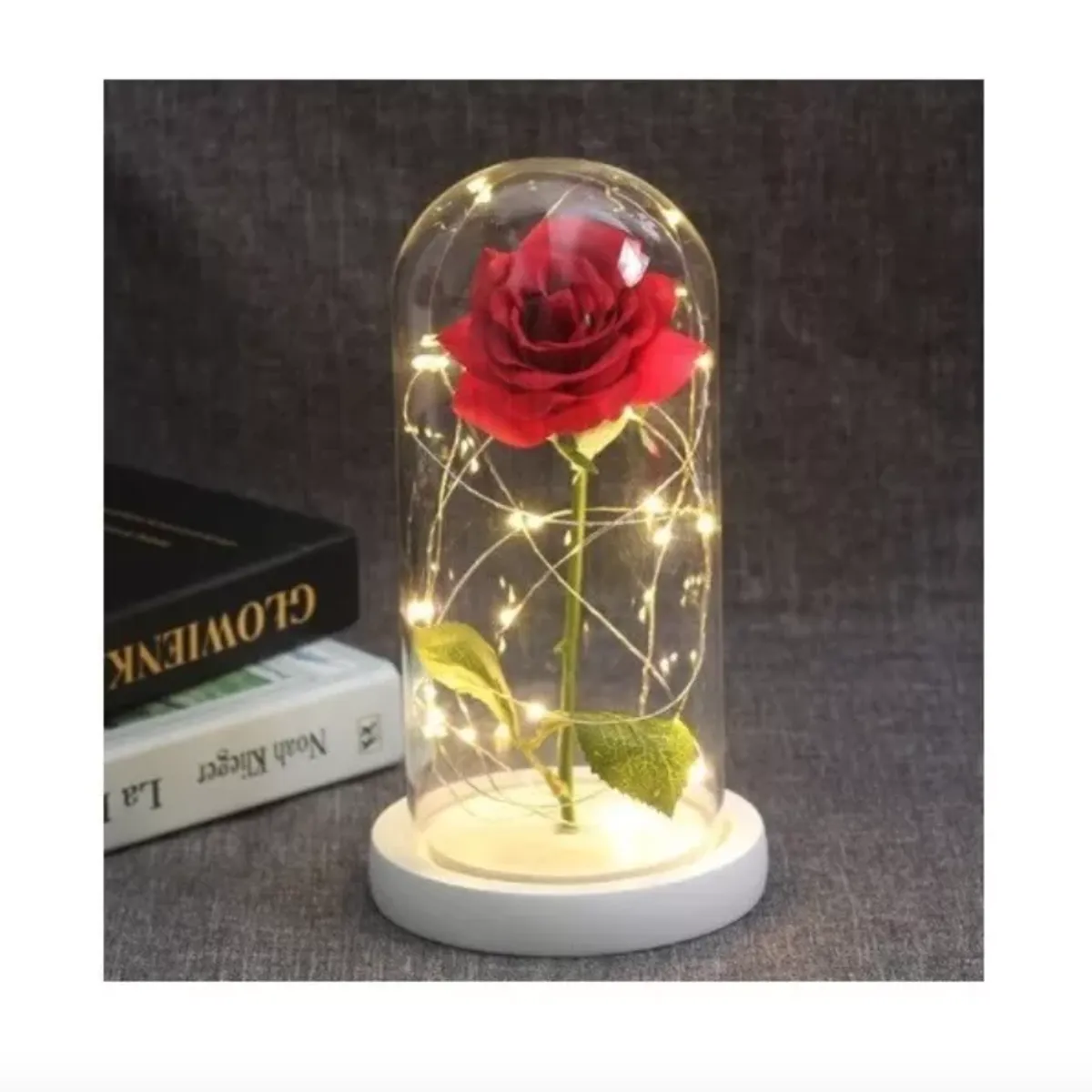 GENERICO - Rosa Eterna Led