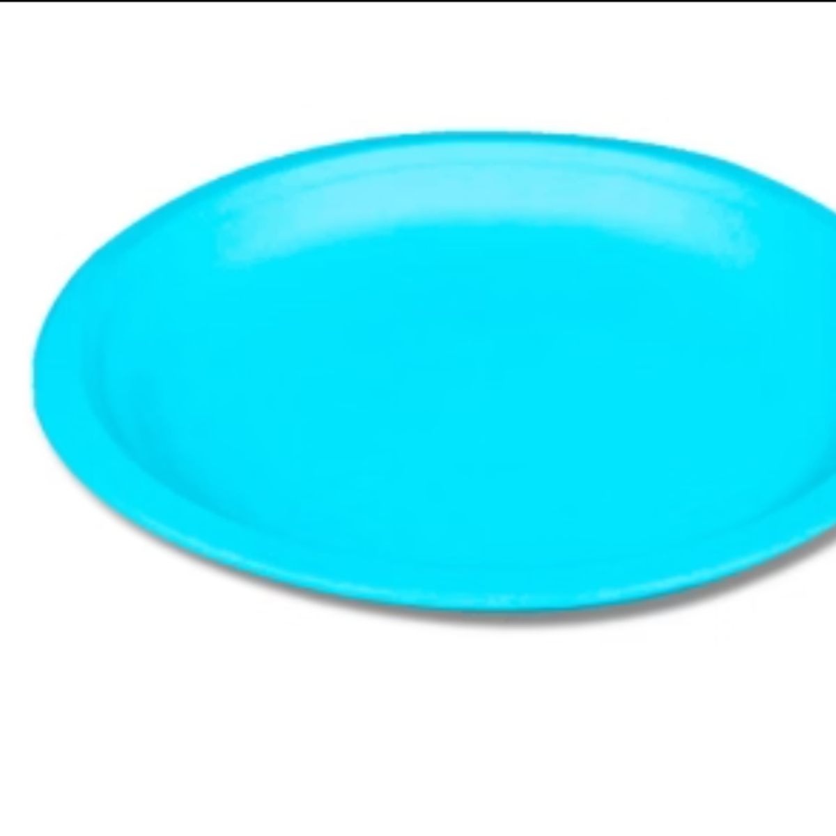 GENERICO - Plato Carton Celeste 18*18CM 20 Unidades