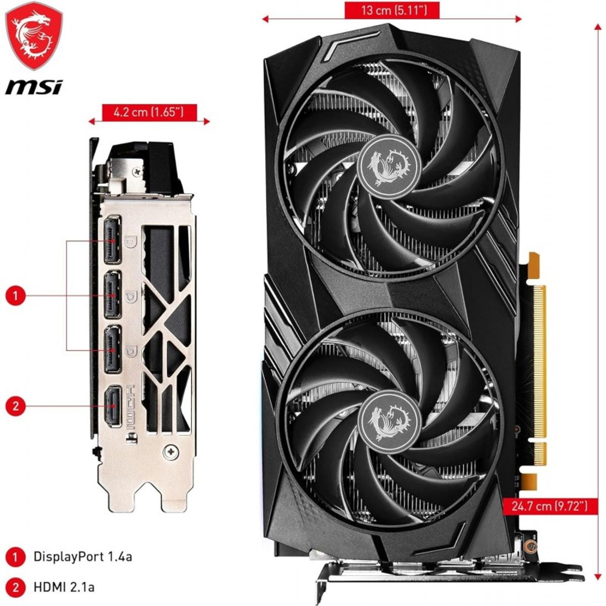 MSI - MSI GeForce RTX 4060 Gaming X 8G