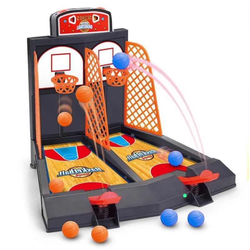 GENERICO - Juego De Basquetbol  Tablero Doble Lanza Pelotas