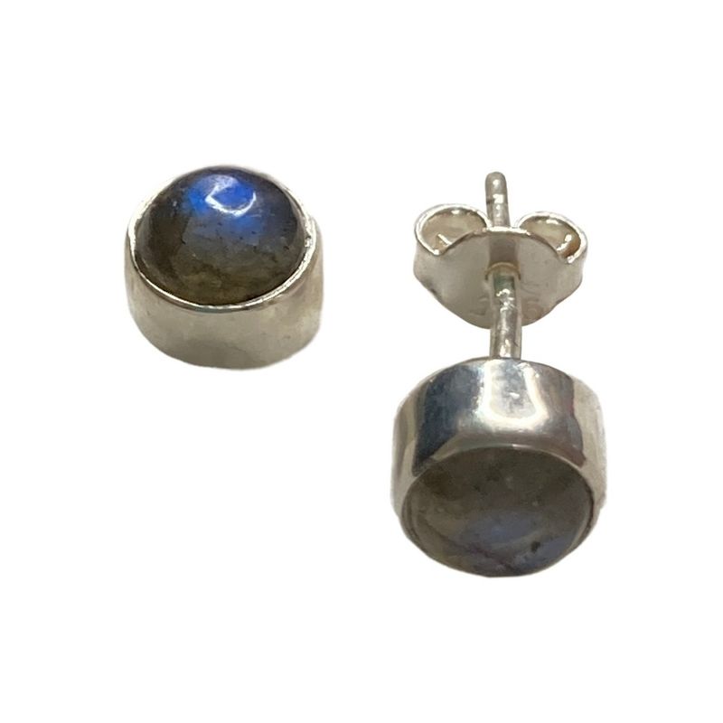 TAETHAI - Aros de plata 925 con Labradorita