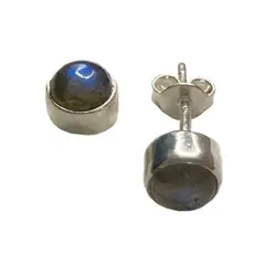 TAETHAI - Aros de plata 925 con Labradorita