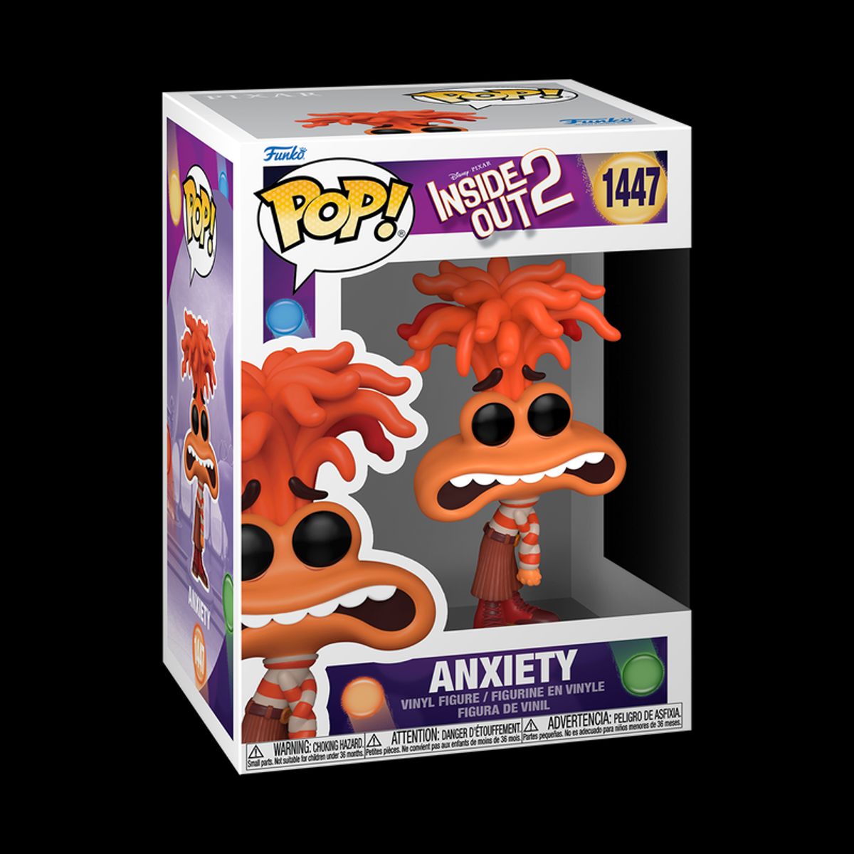 FUNKO - Funko Pop Disney Pixar Intensamente 2 Ansiedad 1447