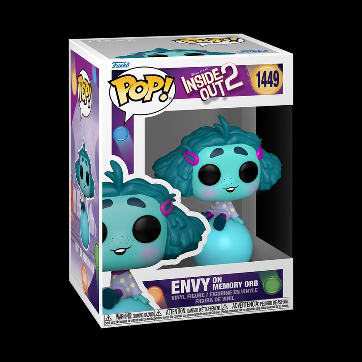 FUNKO - Funko Pop Disney Pixar Intensamente 2 Envidia En Orbe 1449