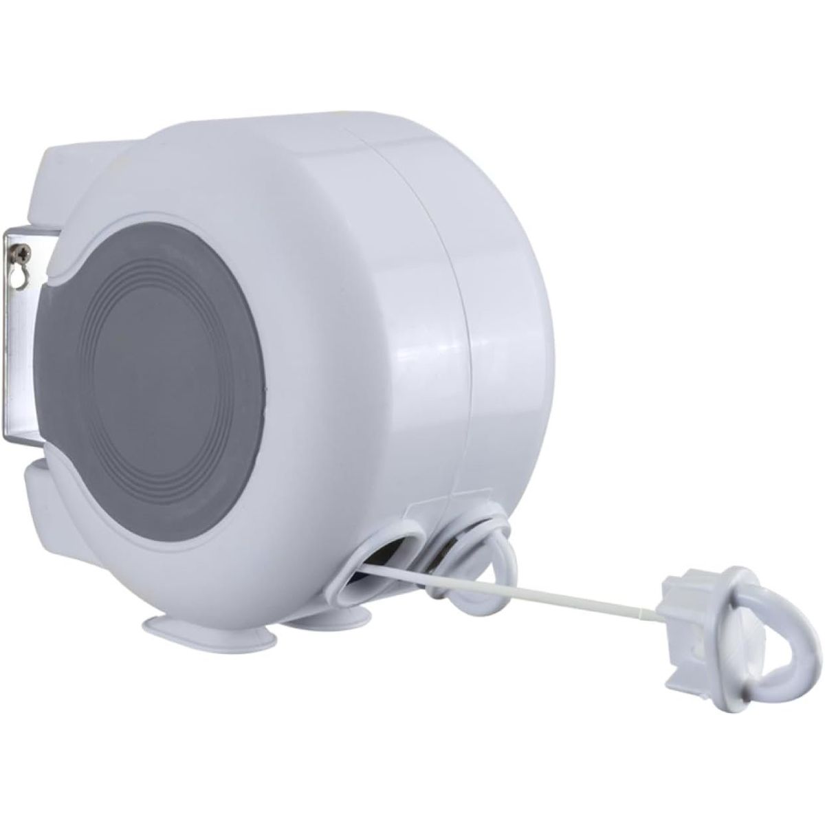 KUANGYE - Tendedero Retractil Colgador Ropa De Pared Doble Linea