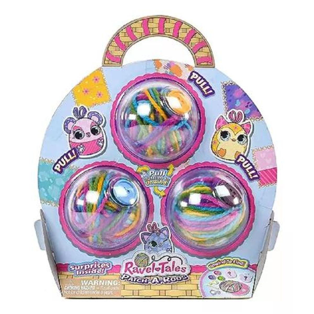 TOLIPA - Mini Juguete De Peluche Con Sorpresas