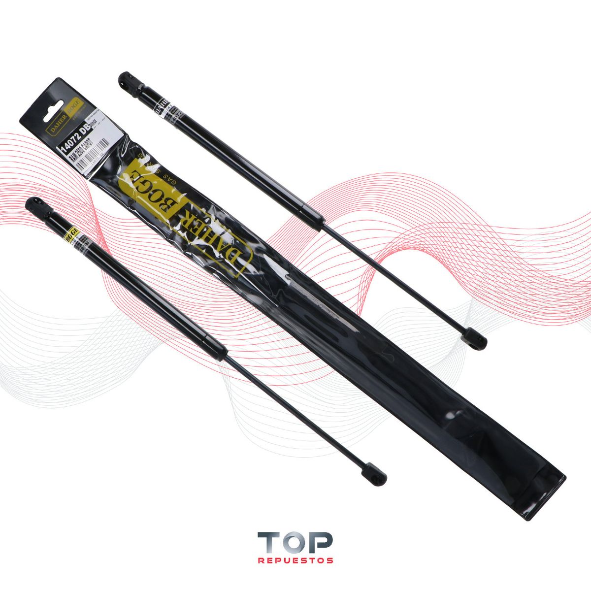 GENERICO - Par Amortiguadores Capot Dodge Ram 1500 4wd 04/07