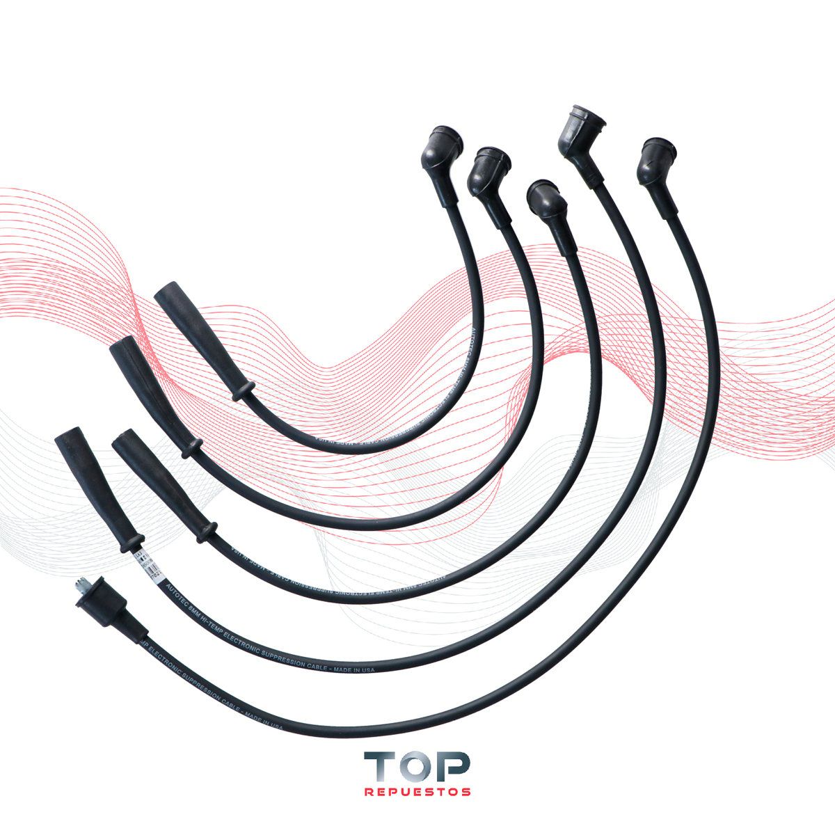 GENERICO - Cables De Bujia Nissan D21 2.4 12 Val Ka24e 93/00