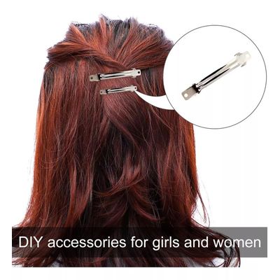 Imagen 2 del producto Traba Metálica Bisuteria Pelo 10cms X 50 Unidades