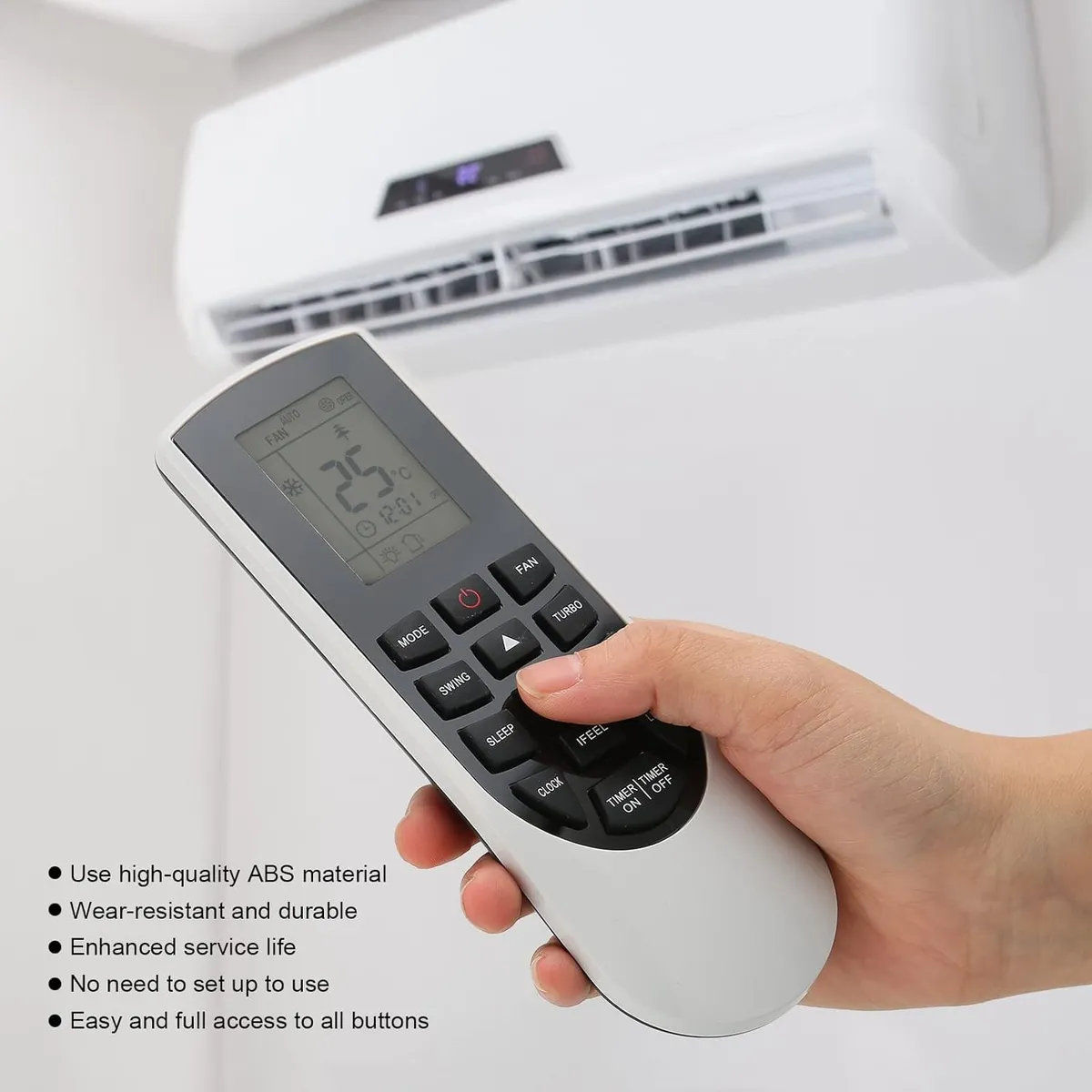 KUANGYE - Control Remoto Aire Acondicionado Para GREE