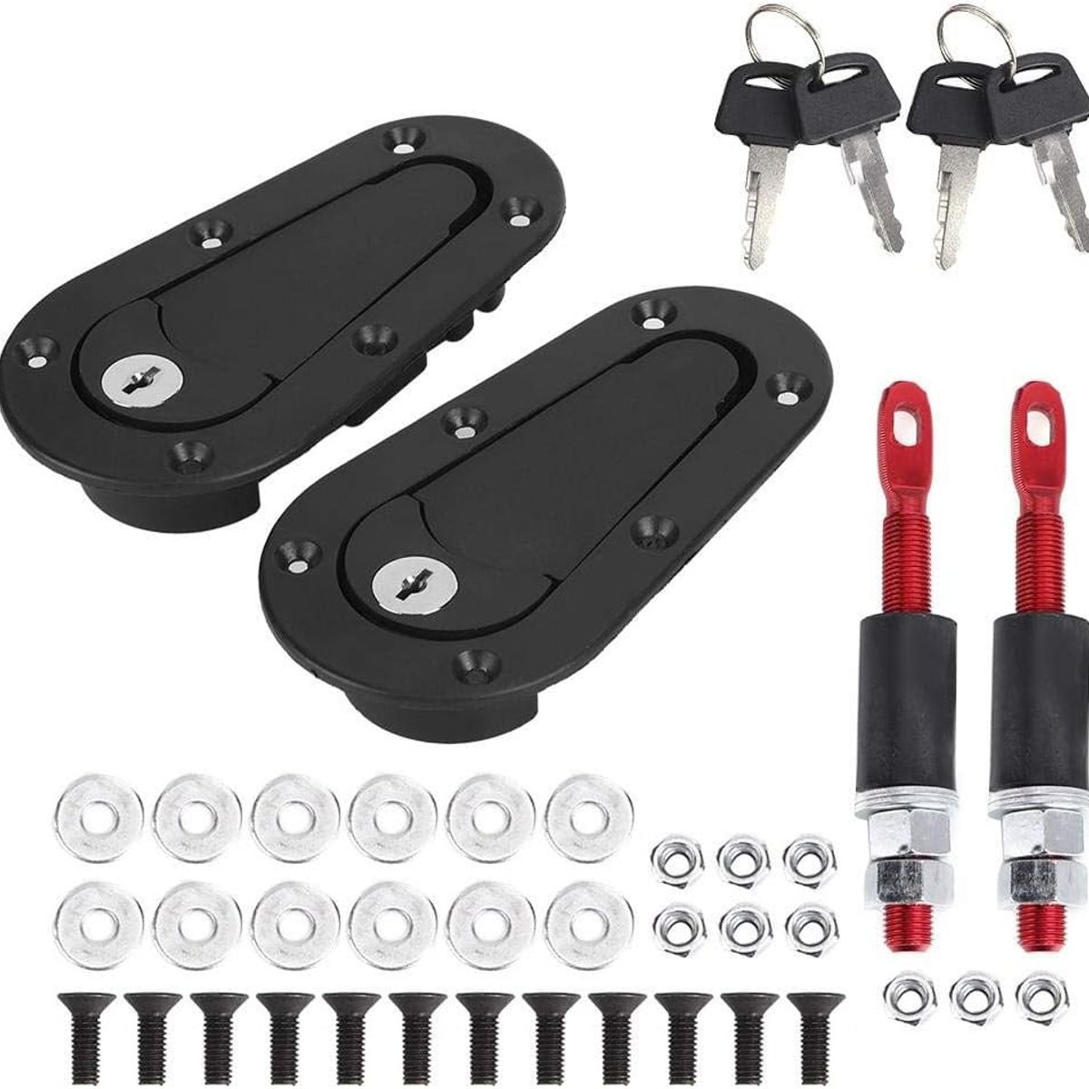 KUANGYE - Pasadores De Capó Pestillo De Capó Seguro De Capó