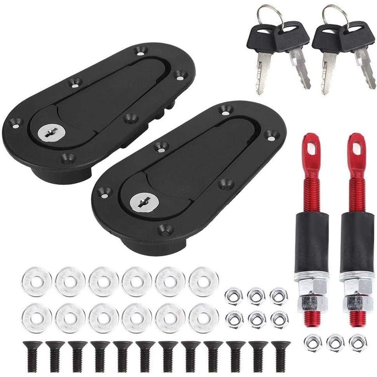 KUANGYE - Pasadores De Capó Pestillo De Capó Seguro De Capó