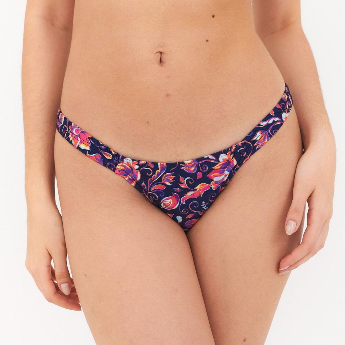 DAIKIRI BIKINIS - Daikiri Bottom de Bikini Mujer Azul Culote Extra Confort Protección UV