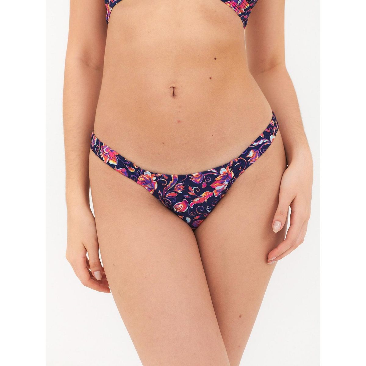 DAIKIRI BIKINIS - Daikiri Bottom de Bikini Mujer Azul Culote Extra Confort Protección UV