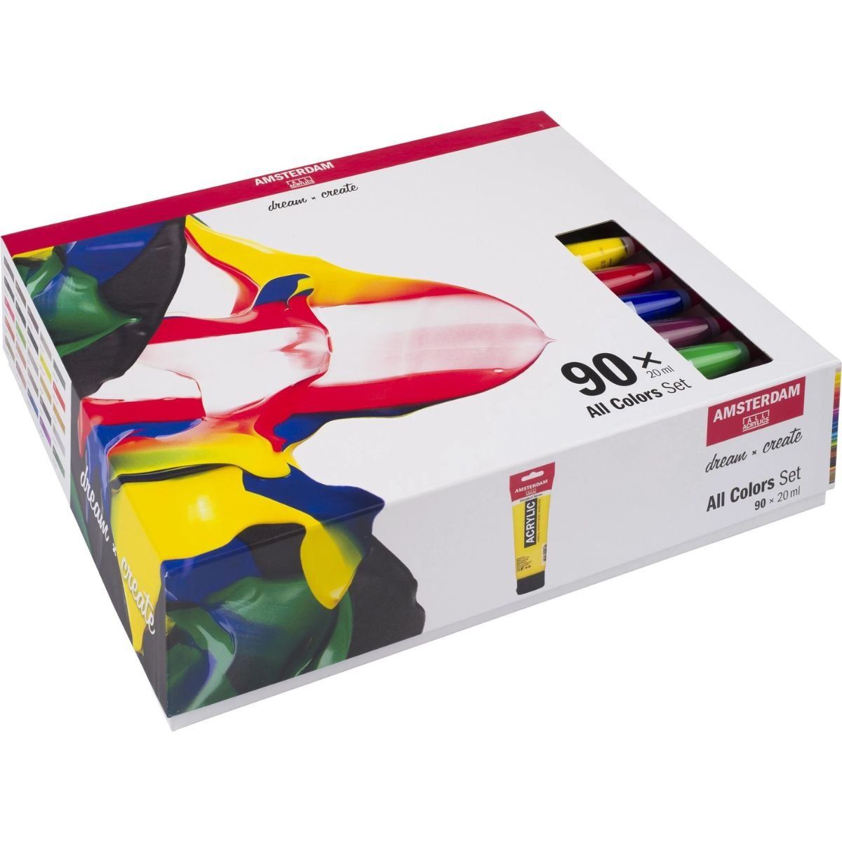 AMSTERDAM - Acrílico Amsterdam Pack 90 Colores 20ml Selección General