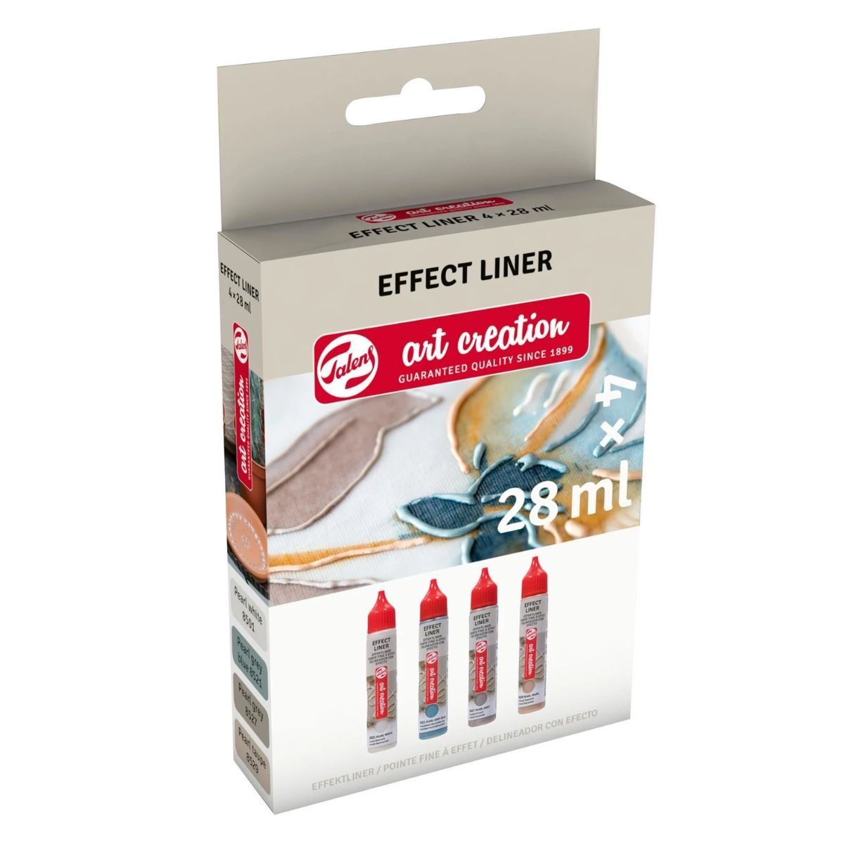 ART CREATION - Pack 4 Delineador de Relieve Art Creation Aperlados 28ml