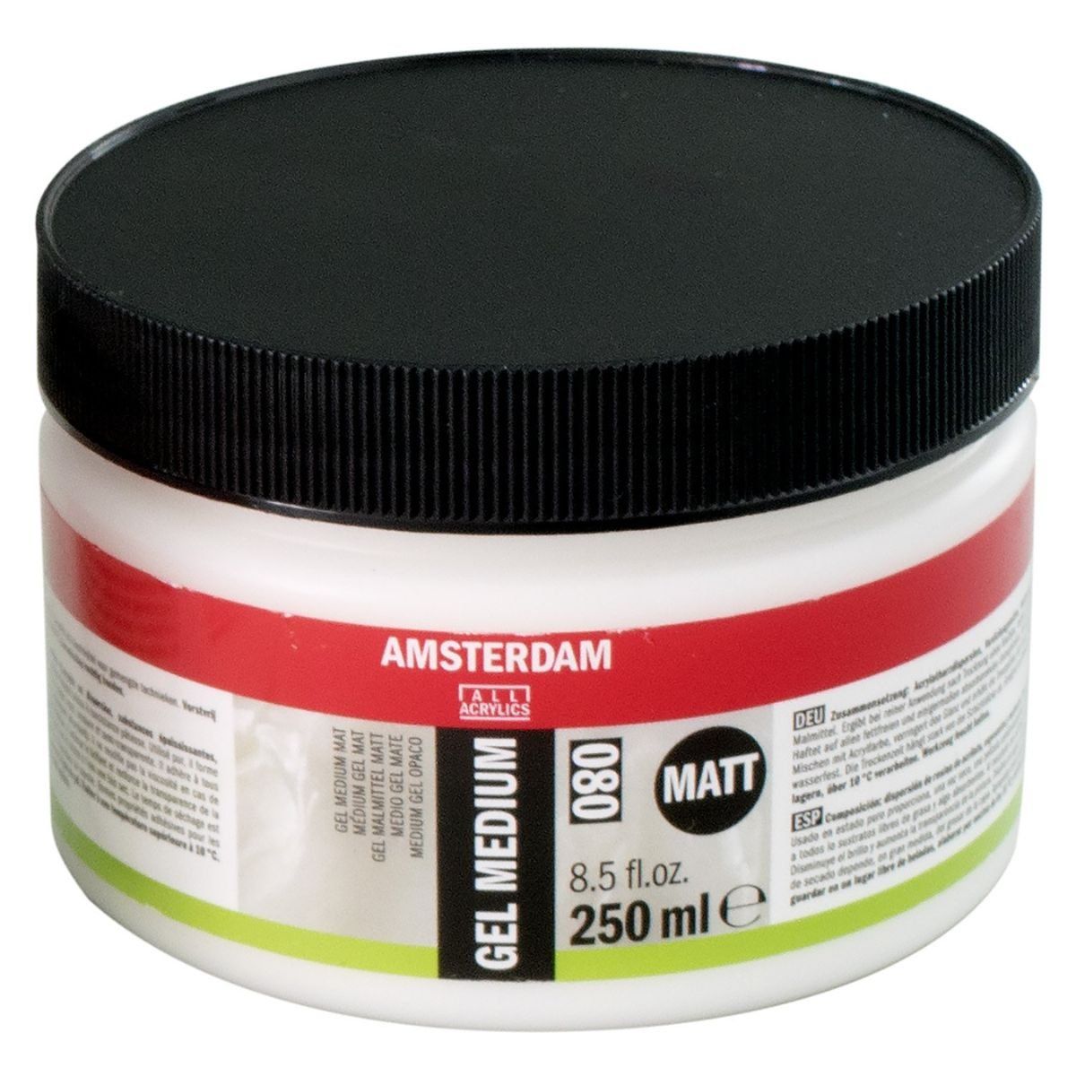 AMSTERDAM - Medium Acrílico Gel Amsterdam 250ml Mate