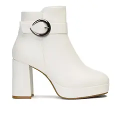 CHINITOWN - Botín Mujer Blanco Drissia