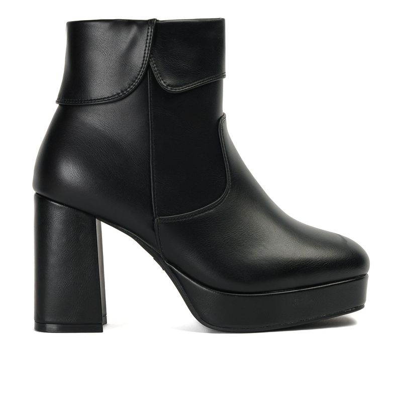CHINITOWN - Botín Mujer Negro Carlina Chinitown