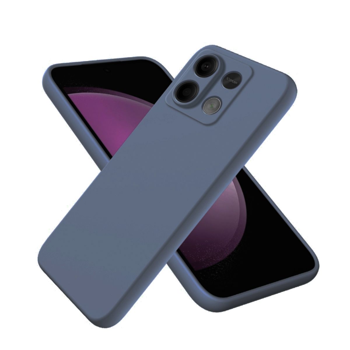 JOIGO - Carcasa Para Xiaomi Note 13 5G Goma Azul Oscuro