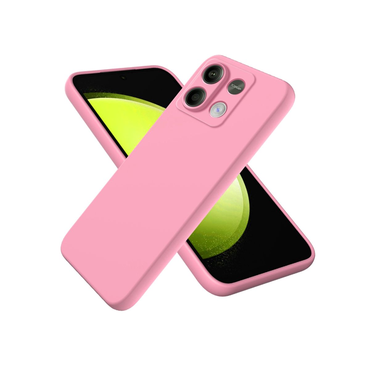 JOIGO - Carcasa Funda Para Xiaomi Note 13 5G Goma Rosado
