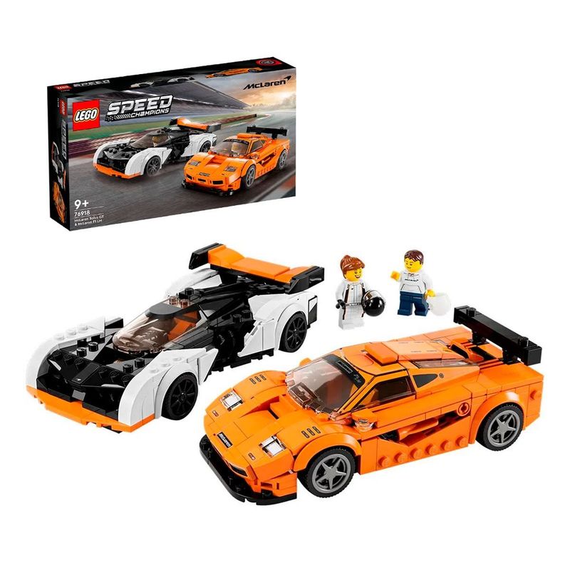 LEGO - MCLAREN SOLUS GT Y MCLAREN F1 LM LEGO SPEED CHAMPIONS