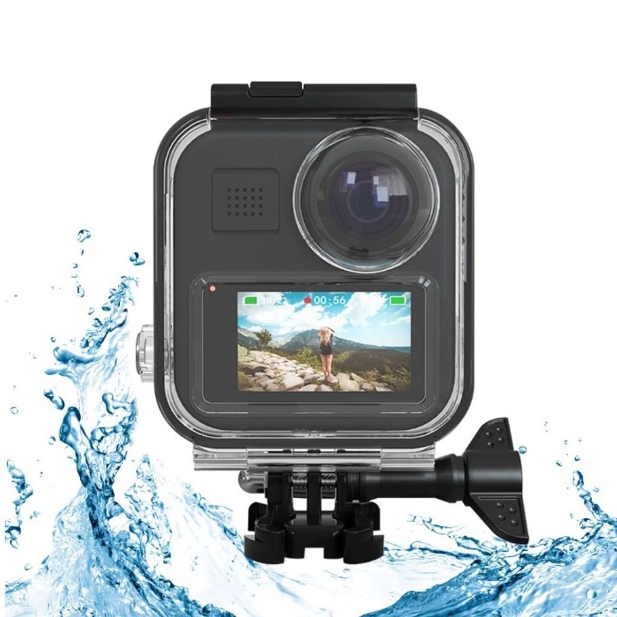 SHOOT - Carcasa impermeable para GoPro Max