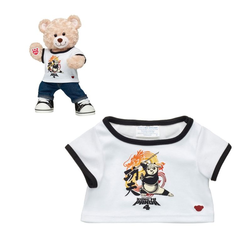 BUILD A BEAR - POLERA KUNG FU PANDA BUILD-A-BEAR
