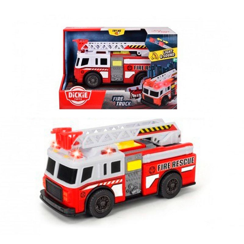 Dickie Toys - Camión de Bomberoa Fire Truck Dickie