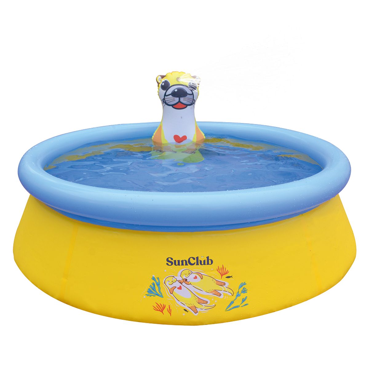 AVENLI - Piscina inflable redonda Nutria Marina