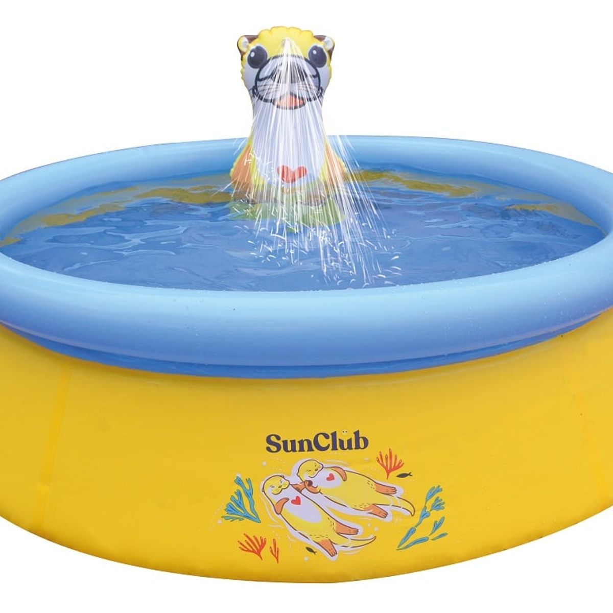 AVENLI - Piscina inflable redonda Nutria Marina