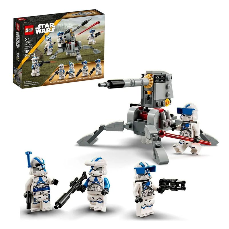 LEGO - PACK DE COMBATE CLON TROOPERS DE LA 501 LEGO STAR WARS