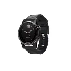 GENERICO - Correa De Goma Para Garmin Fenix 5splus Fenix5s fenix6s-NEGRO