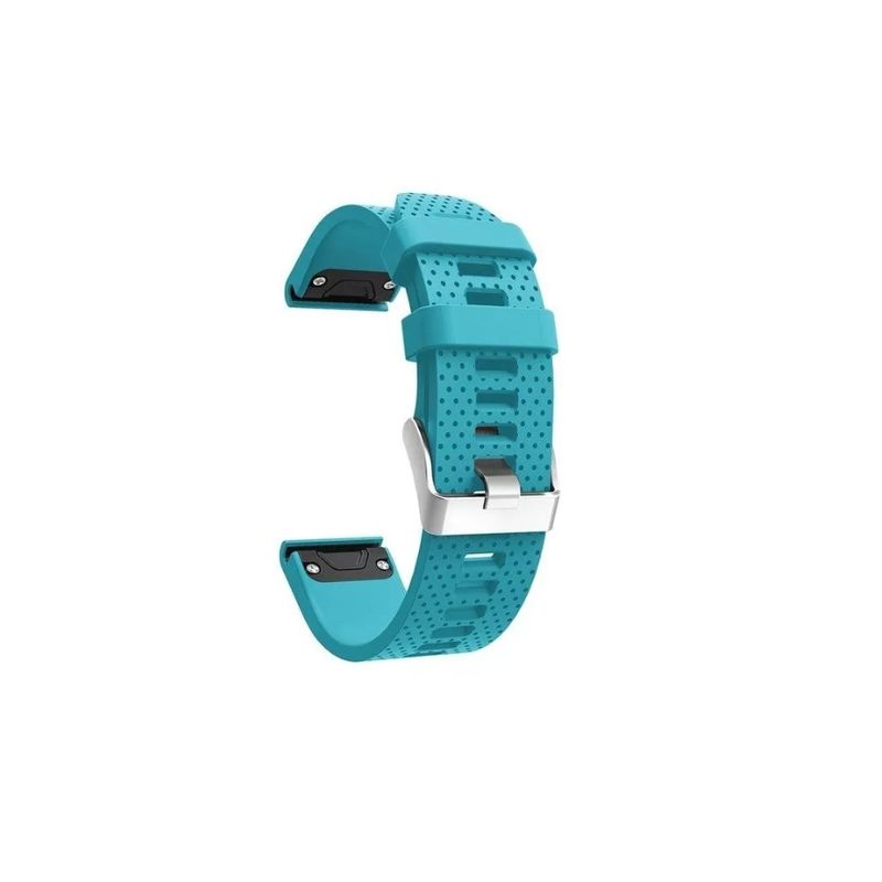 GENERICO - Correa De Goma Para Garmin Fenix 5splus Fenix5s fenix6s-CELESTE