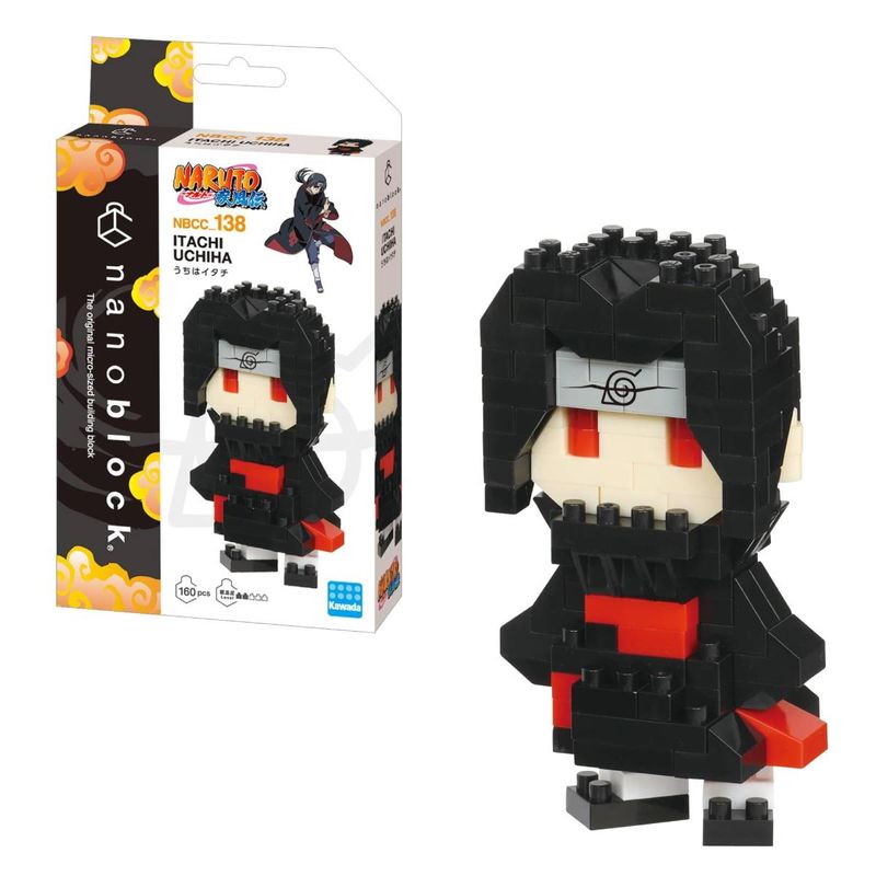 ANSALDO - FIGURA NANOBLOCK NARUTO SHIPPUDEN DE BANDAI - ITACHI UCHIHA